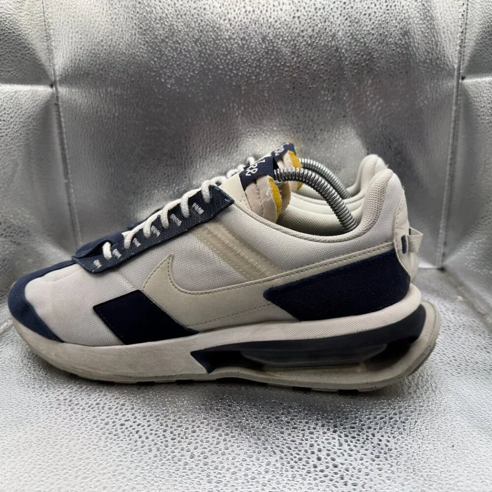 Size 10 Nike Air Max Pre-Day White/Obsidian/Sail Mens Athletic‎ Shoes DQ4068-100